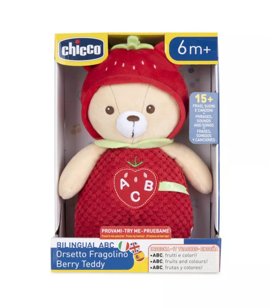 Chicco Orsetto Fragolino Bilingual ABC