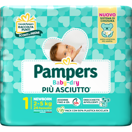Pampers Baby Dry Pannolini