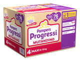 Pampers Pannolini Progressi Mutandino Quadripack