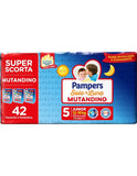 Pampers Sole e Luna Pannolini Mutandino Pacco Scorta
