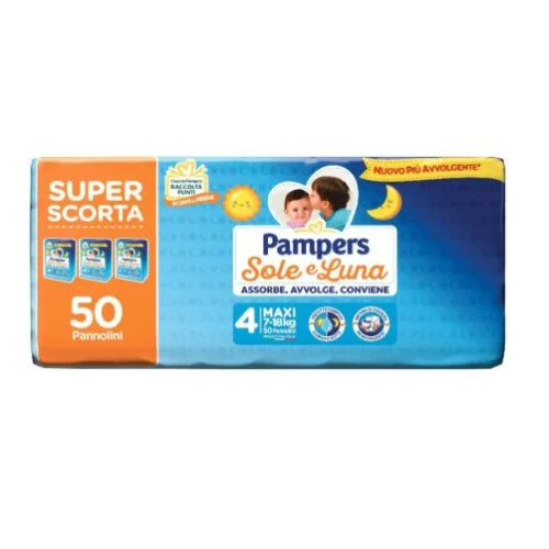 Pampers Sole e Luna Pannolini Super Scorta
