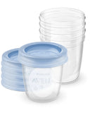 Avent Philips Contenitori per la conservazione del latte materno 5 pz da 180 ml