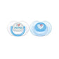 Avent Philips - 2 Succhietti 0-6 mesi - I Love mama - I Love milk - Tettarelle Ortodontiche