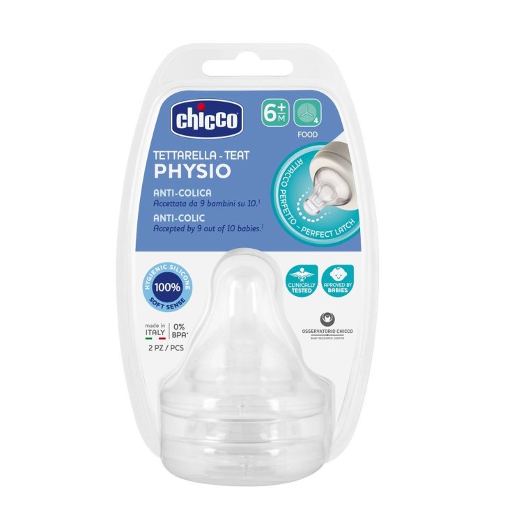Chicco Tettarelle 2pz Physio Anti-colica