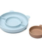 Kiokids Piatto in silicone con ventosa