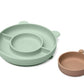 Kiokids Piatto in silicone con ventosa