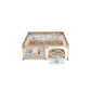 Moni Game Zone Recinto Box Playpen con accessori - 150x200 cm col. Beige