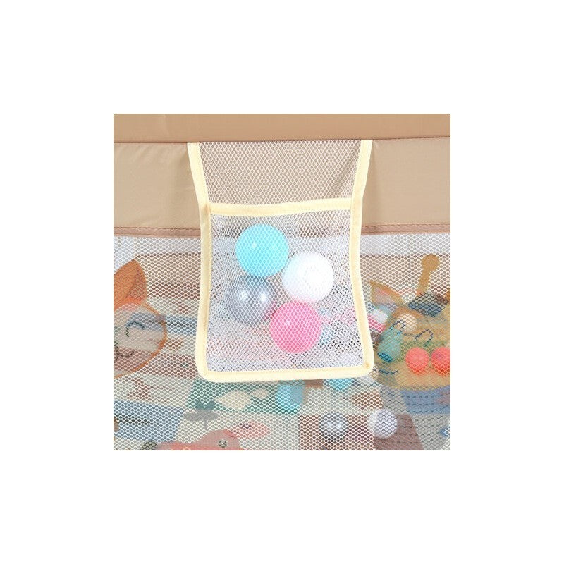 Moni Game Zone Recinto Box Playpen con accessori - 150x200 cm col. Beige