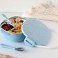 Kiokids Contenitore per pranzo con posatine 6+m