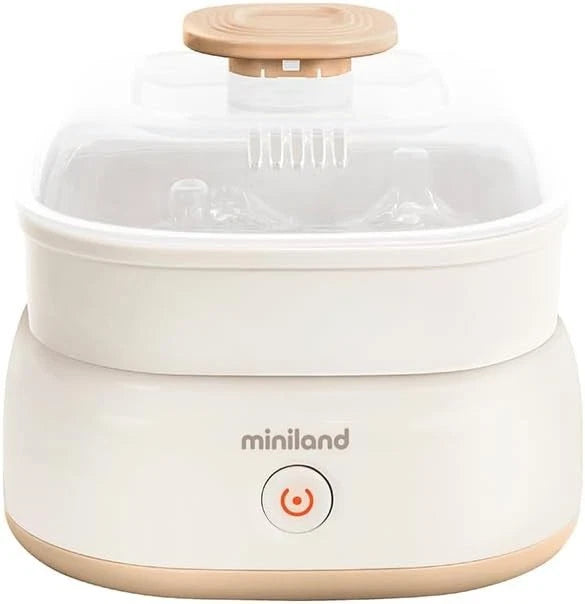 Miniland Sterilizzatore a Vapore per Biberon Ciucci e Tettarelle STEAMY