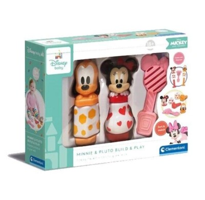 Clementoni Minnie & Pluto Costruisci e Gioca 18m+