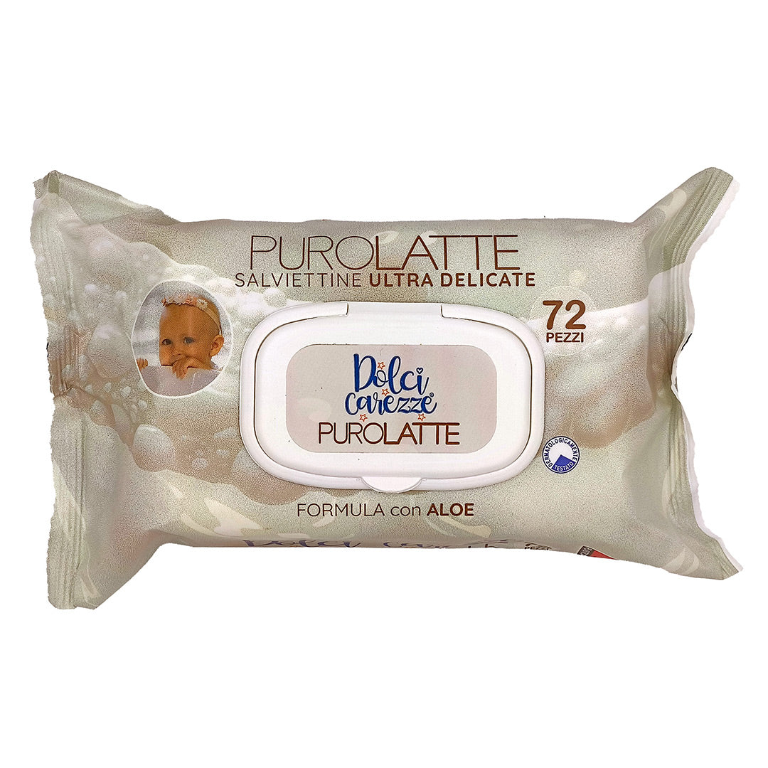 Piuma Lady Salviette Purolatte Dolci Carezze 72 pz