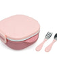 Kiokids Contenitore per pranzo con posatine 6+m
