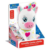 Clementoni Scintilla l'Unicorno Canta e Brilla 6m+