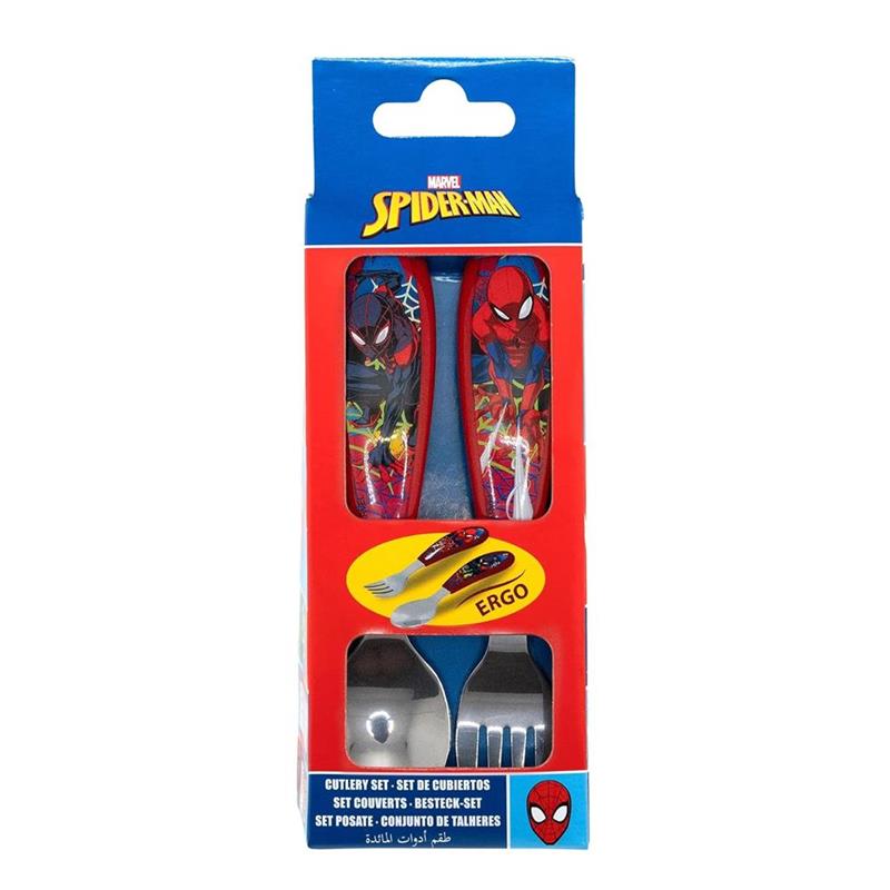 Stor Set 2 posate in acciaio Inox - vari personaggi