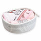 Disney Baby Cestino Minù con Accappatoio 75x75 cm e Manopola 24x14 cm in Idrospugna