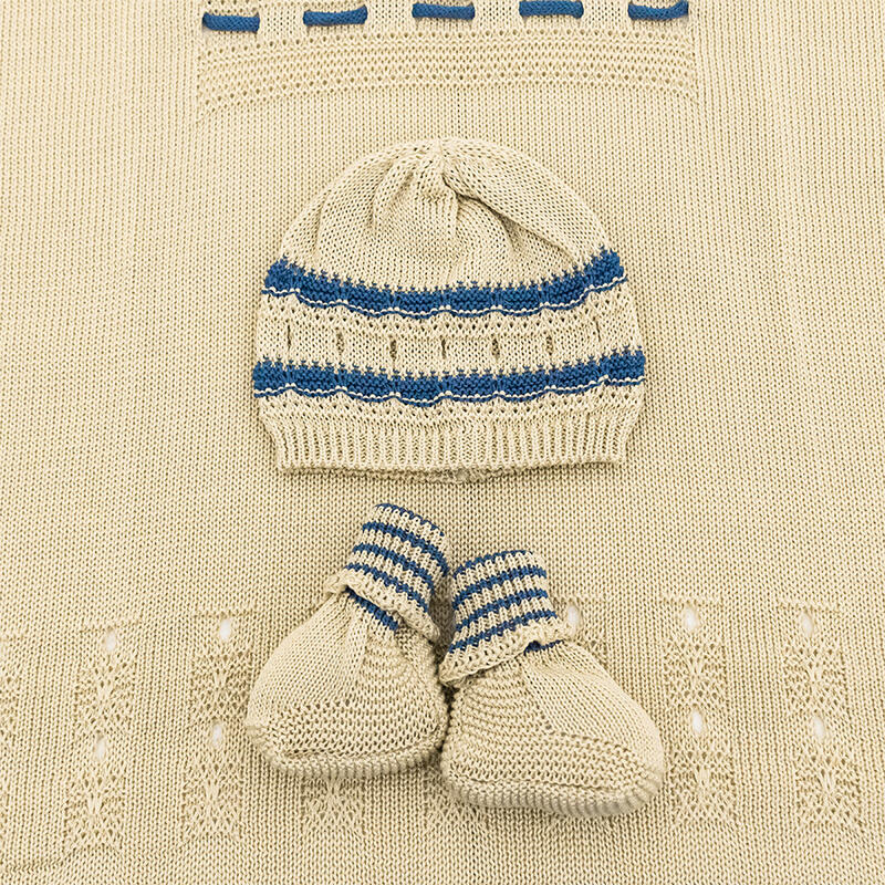 Babychic Set Neonato Coordinato 5 pz Corda Avion Misura unica