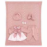 Babychic Coordinato 5 pz Invernale - misura unica - Idea Regalo
