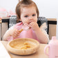 Kiokids Set Stoviglie in Bambù e Silicone con ventosa