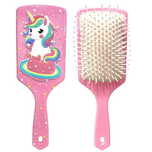 Magical Hair Brush- Spazzola Unicorno 3D - Antistrappo - per tutti i tipi di capelli - 3+