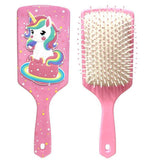 Magical Hair Brush- Spazzola Unicorno 3D - Antistrappo - per tutti i tipi di capelli - 3+