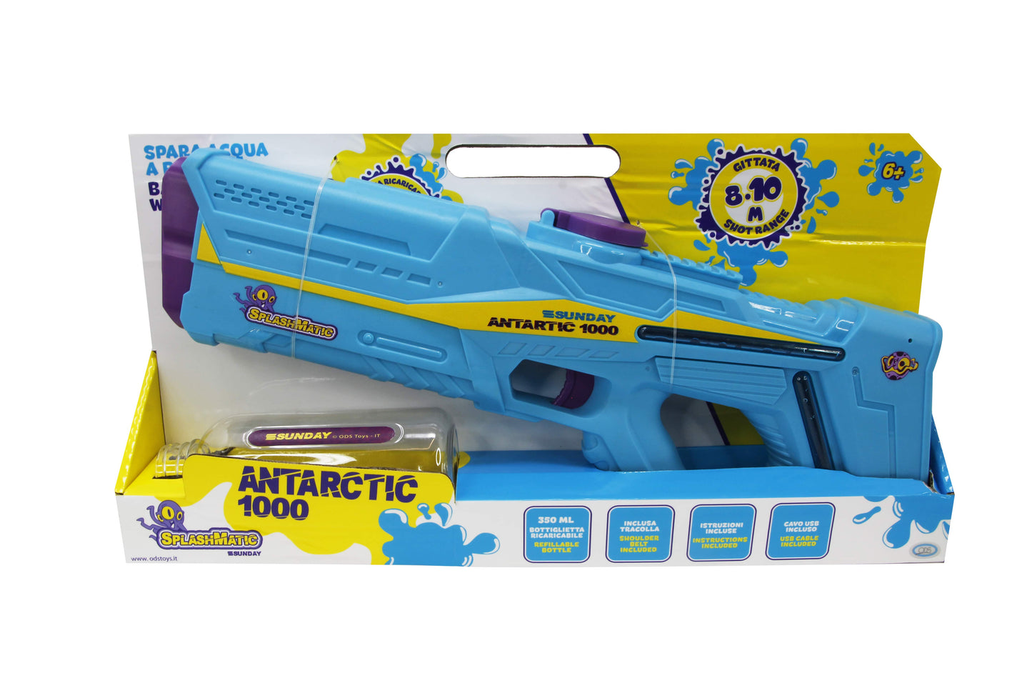 Ods - Spara Acqua a batteria - Antartic 1000 - gittata 8/10 metri ! 6+