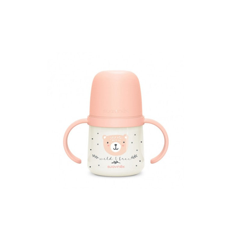 Suavinex Tazza Night&Day con manici che si illuminano al buio - tettarella anti colica - 6m+ 150 ml