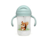 Kiokids Tazza con cannuccia 6+m 300ml