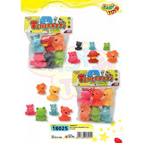 I Tenerotti Animali Gommolosi 6 pz cod. 18025