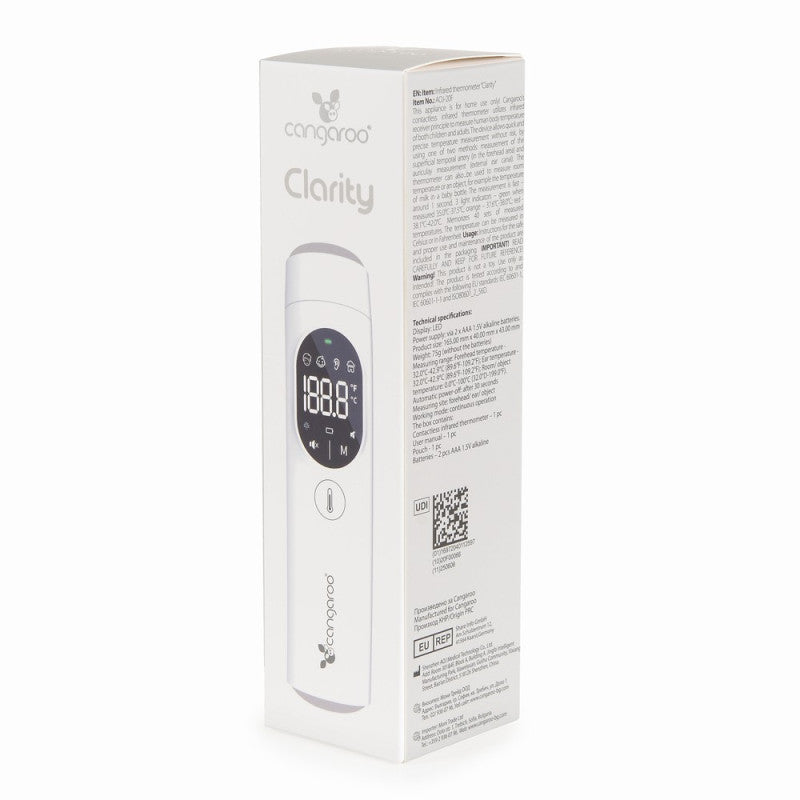Cangaroo Clarity Termometro Digitale ad infrarossi