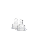 Dr.Brown - Tettarelle in Silicone 2pz Livello 4 Collo largo 9m+