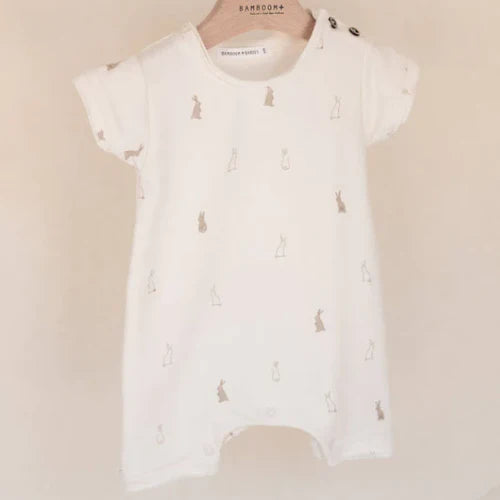 PROMO -40% Bamboom - Tutina estiva con stampa in bambù organico