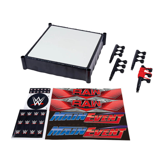 Mattel WWE - Ring Main Event / RAW playset per action figure