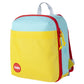 FABA Zaino Zipi per bambini dai 3 anni, dimensioni 23×27,5×15 cm, tessuto colorato, spallacci e schienale imbottiti