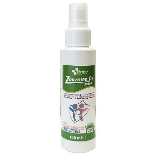 Zanzaten 0+ Spray Anti zanzare 100ml per pelli sensibili